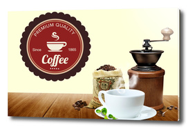 Coffee Poster 64 - Premium Logo