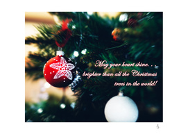 Christmas - May your heart shine