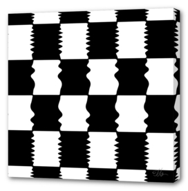 Amorphous checkerboard