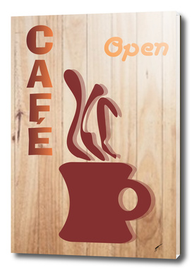 Coffee Poster 80 - Open