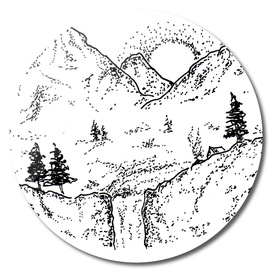 Sketch 11 - Mountain View
