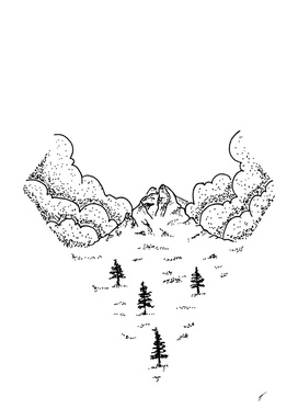 Sketch 20 - Mountain View