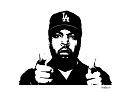 Ice Cube Stencil