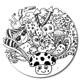 Sketch 51 - Mushroom Doodle