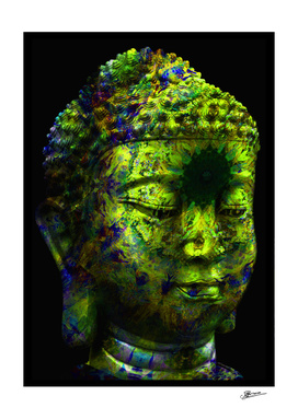 Gautam Colorful buddha