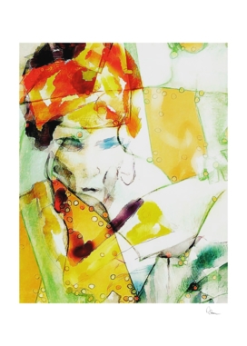 Lena in turban