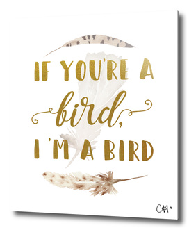 If You're a Bird
