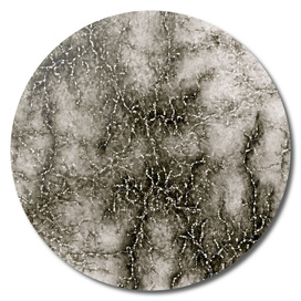 Gray Marble Pattern Black And Silver Vined