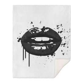 Black Lips kiss Illustration