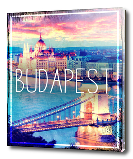 Budapest,  vintage poster