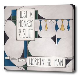 Monkey in a Suit