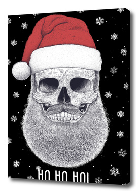 Santa skull HO HO HO!