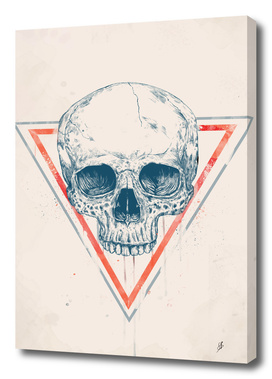 Skull in triangle II