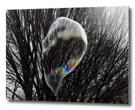 A drop of soapbubble