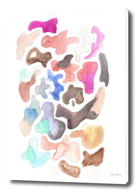 Abstract Fluid Watercolour 1