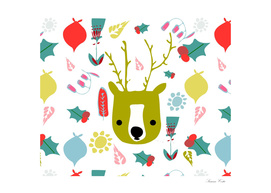 Cute holiday Reindeer