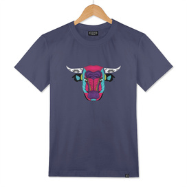 Colorful bull