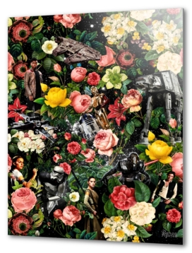 1977-2016 Starwars and Floral Pattern