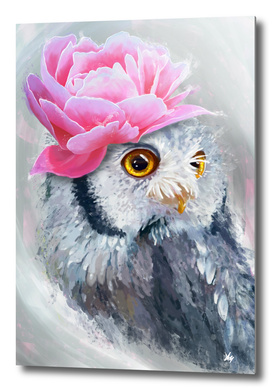 Flower owl