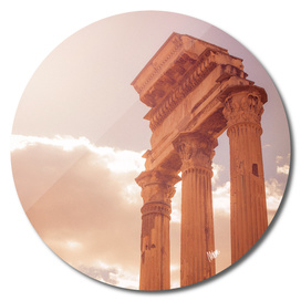 Forum Romanum: pillars