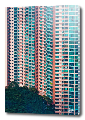 Hong Kong facades