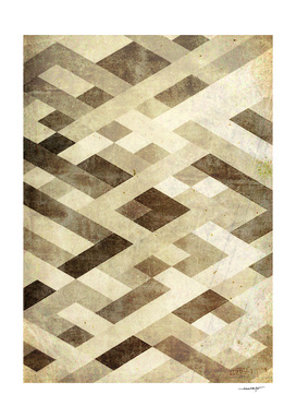 Abstract Pattern in Brown