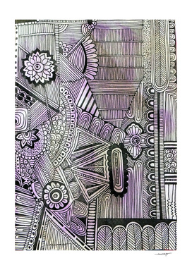Abstract Crazy Doodle 2