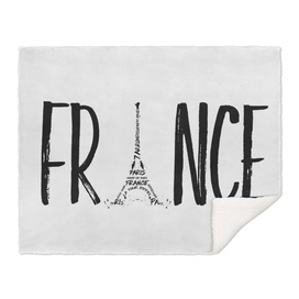 FRANCE Typography