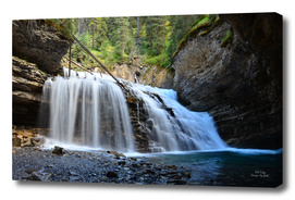 Johnson Canyon Falls, B.C.
