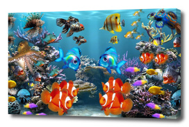 Aquarium Underwater Style