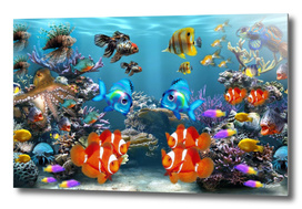 Aquarium Underwater Style