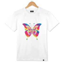 Butterfly Colorful Rainbow Spectrum