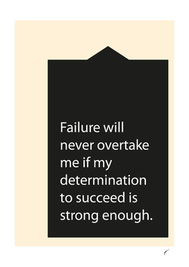 Quote Poster - 43 - Failure