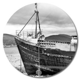 Highland Shipwreck - B/W