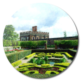 Sunken Gardens at Hampton Court