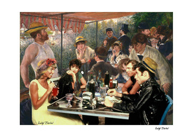 Renoir's Luncheon of the Boating Party & Grease
