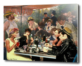 Renoir's Luncheon of the Boating Party & Grease