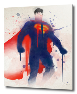 Superman Watercolor