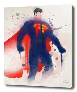 Superman Watercolor