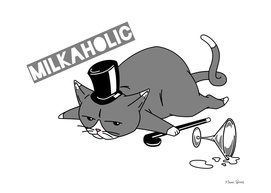 Milkaholic Cat Baron