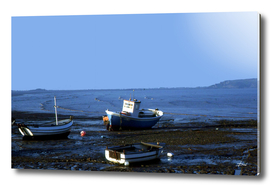 Boats At Low Tide