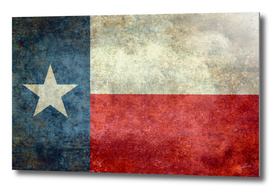 Texas flag vintage retro