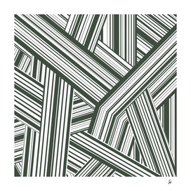 Abstract Crossing Stripes Pattern