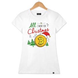 Bitcoin Christmas Print