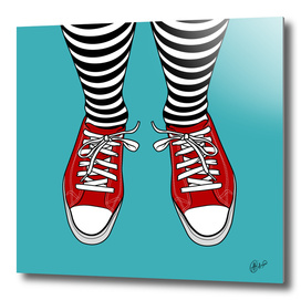 BANDY'S RED SHOES