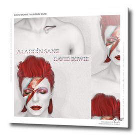 "RE"imagining record covers - ALADDIN SANE from DAVID BOWIE