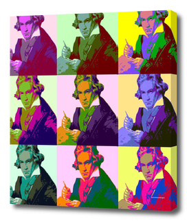 Ludwig Van Beethoven Pop Art
