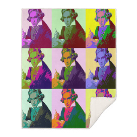 Ludwig Van Beethoven Pop Art