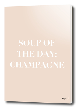Soup of the day: Champagne