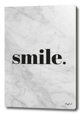 Smile - marble